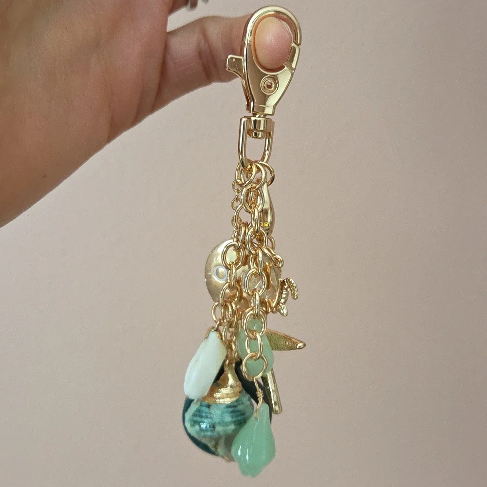 OSEA Malibu Lip Oil Key Chain & Organic Pouch - Picture 8 of 10